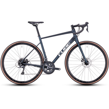 Bicicleta de carrera CUBE ATTAIN DISC Shimano Claris 34/50 Azul 2023 0